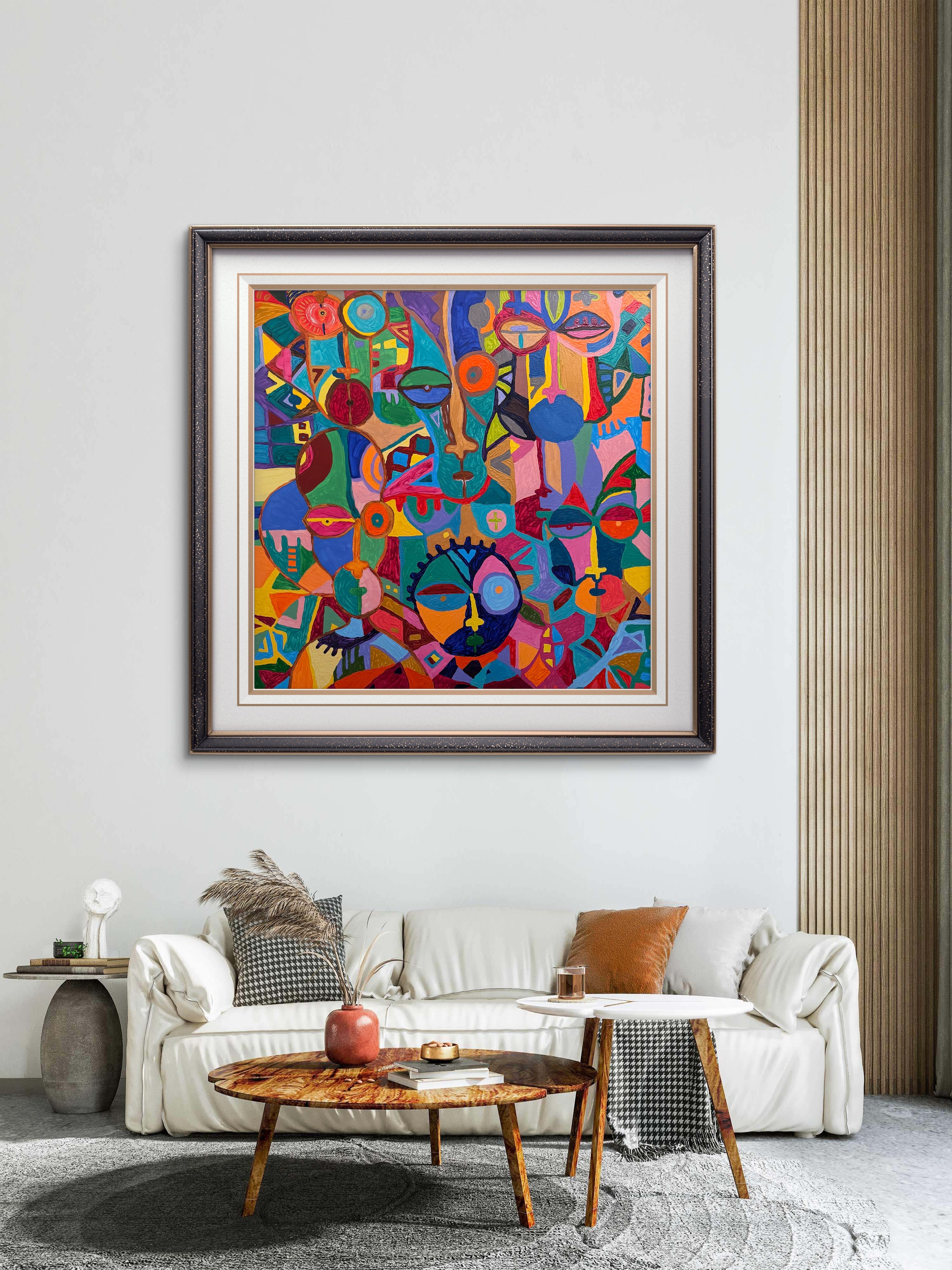 FACES OF AFRICAN CULTURE.